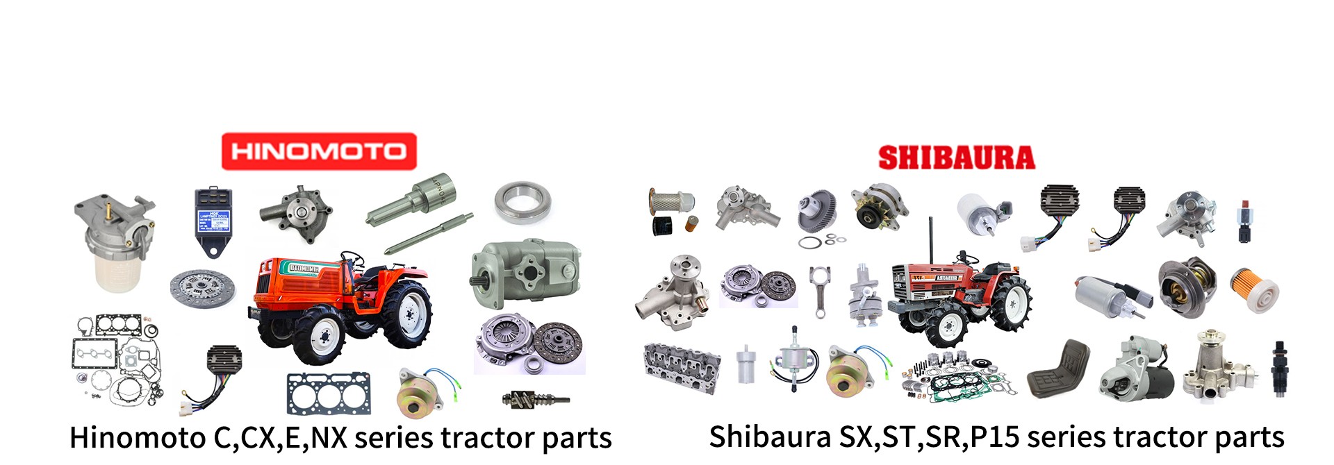 Japanese compact tractor parts