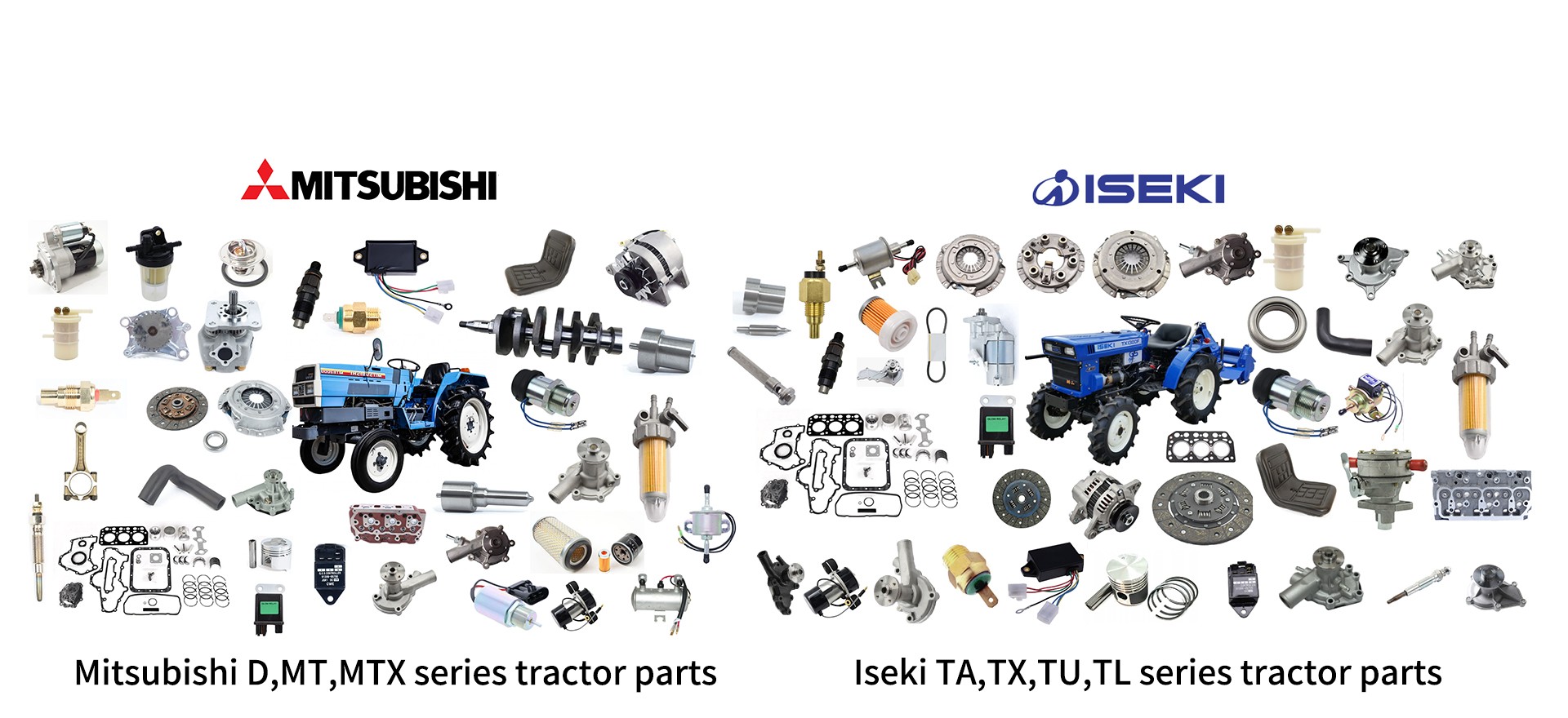 Japanese compact tractor parts