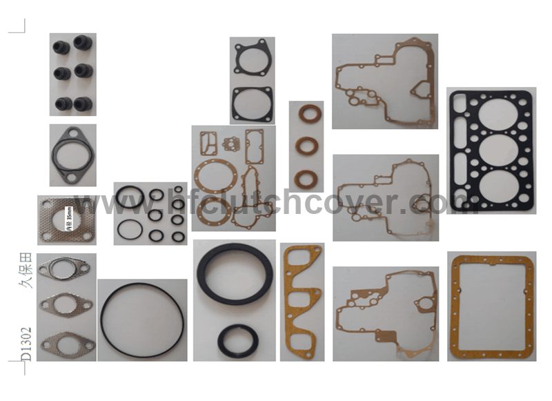 Gasket set for kubota D1302 engine