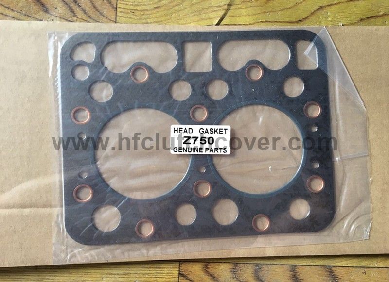 Head gasket for kubota Z750 engine