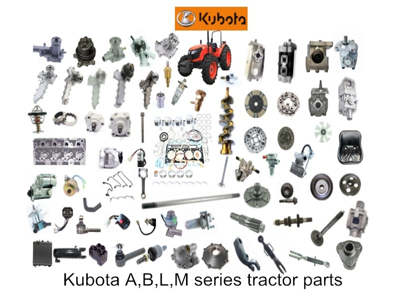 Kubota A,B,L,M series tractor parts