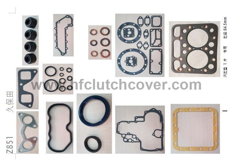 Kubota Z851 gasket set